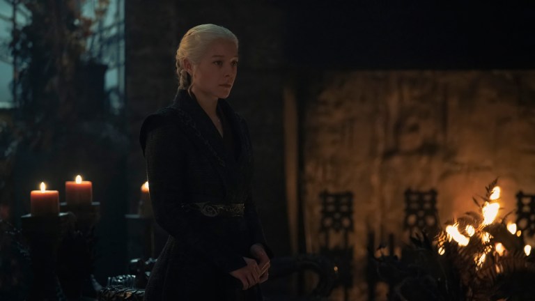 Queen Rhaenyra (Emma D'Arcy) in HBO's House of the Dragon