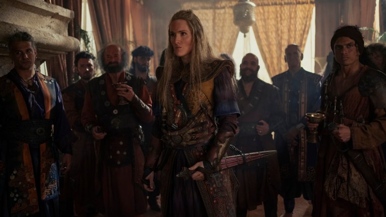 Sharako Lohar (Abigail Thorn) in House of the Dragon season 2.