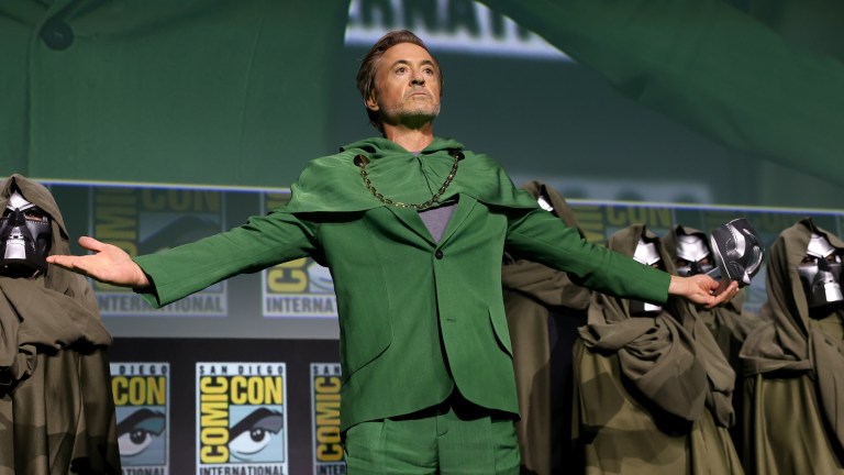 Robert Downey Jr as Doctor Doom at Marvel Panel